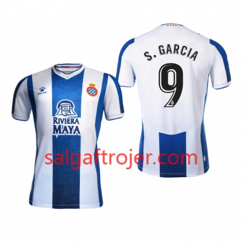 RCD Espanyol Fodboldtrøjer Sergio Garcia 9 Hjemmebanesæt 2019/20 Kort ærmer RCD Espanyol Fodboldtrøjer Sergio Garcia 9 Hjemmebanesæt 2019/20 Kort ærmer